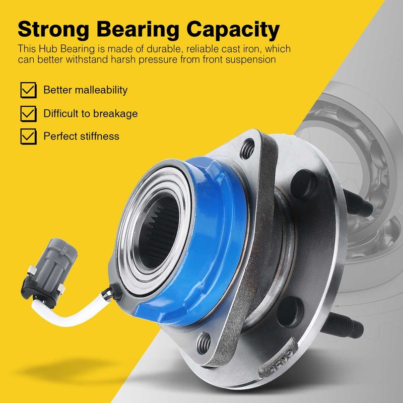 Front or Rear Wheel Bearing & Hub Assembly with ABS for Chevy Impala Cadillac DTS Buick