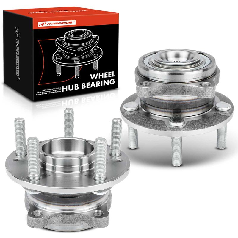 2x Front or Rear Wheel Bearing & Hub Assembly for Hyundai Santa Fe Kia Sorento