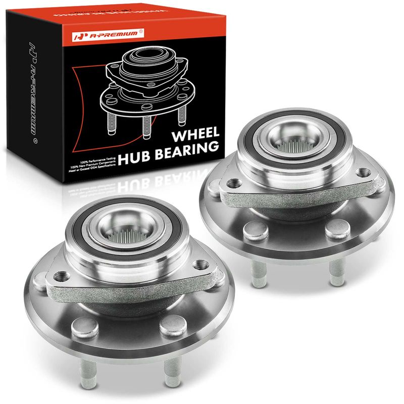 2x Front or Rear Wheel Bearing & Hub Assembly for Chevy Traverse Enclave GMC Acadia