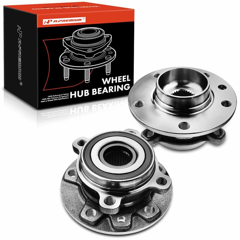 2x Front or Rear Wheel Bearing & Hub Assembly for Fiat 500X Jeep Renegade
