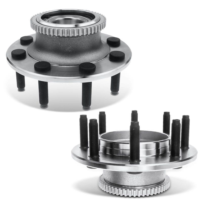 2x Front Wheel Hub Bearing for Ram 2500 Pickup 2000-2002 3500 Pickup RWD