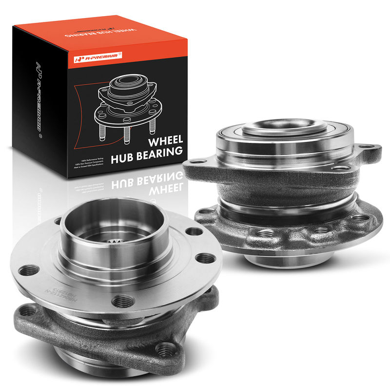 2x Front or Rear Wheel Bearing & Hub Assembly for Jeep Cherokee 14-20 Chrysler 200 15-17
