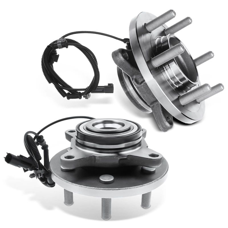2x Front Wheel Hub Bearing with ABS Sensor for Ford Expedition Lincoln Navigator