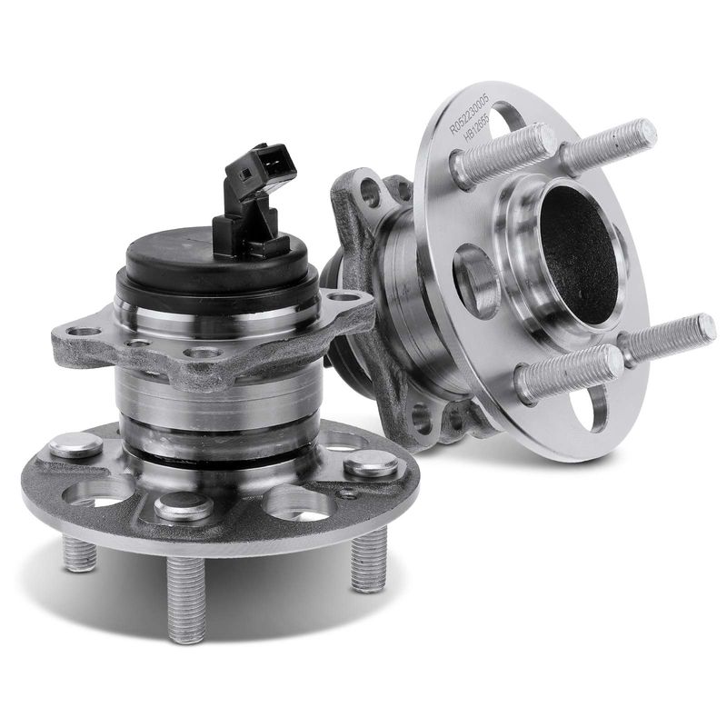 2x Rear Wheel Bearing & Hub Assembly for Hyundai Accent 18-22 Kia Rio 18-21