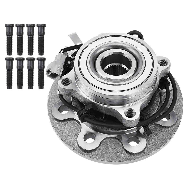 Front Passenger Wheel Bearing & Hub Assembly with ABS Sensor for Dodge Ram 2500 1998-1999