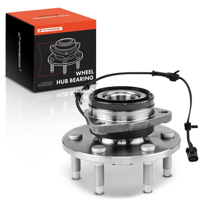 Front Left or Right Wheel Bearing & Hub Assembly with ABS Sensor for Chevy Silverado 1500
