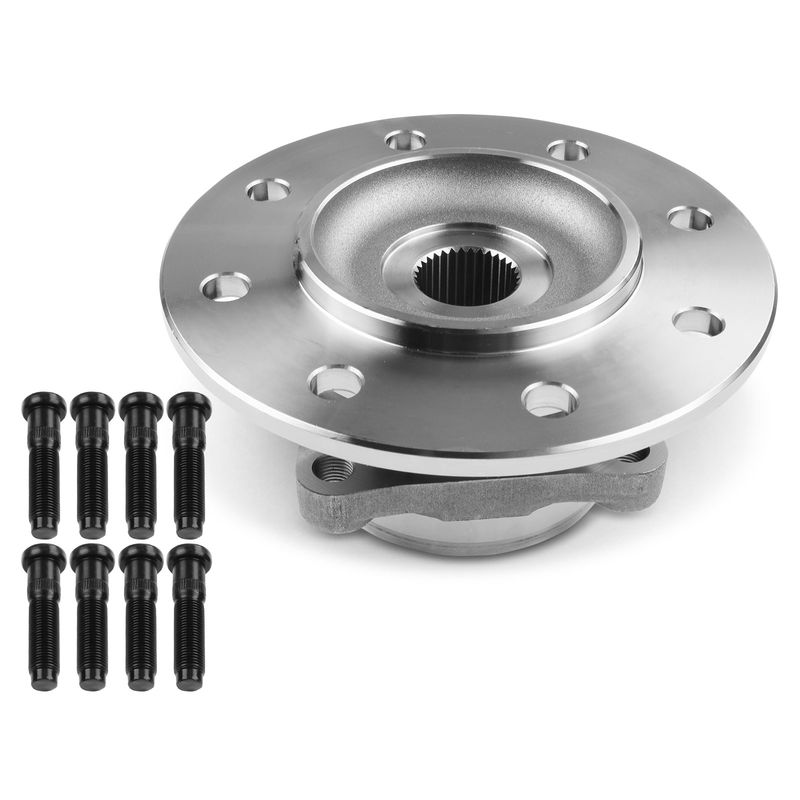 Front Driver or Passenger Wheel Bearing & Hub Assembly for Dodge Ram 3500 1994-1999 4WD RWD