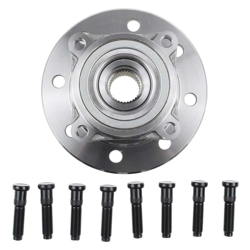 Front Driver or Passenger Wheel Bearing & Hub Assembly for Dodge Ram 3500 1994-1999 4WD RWD