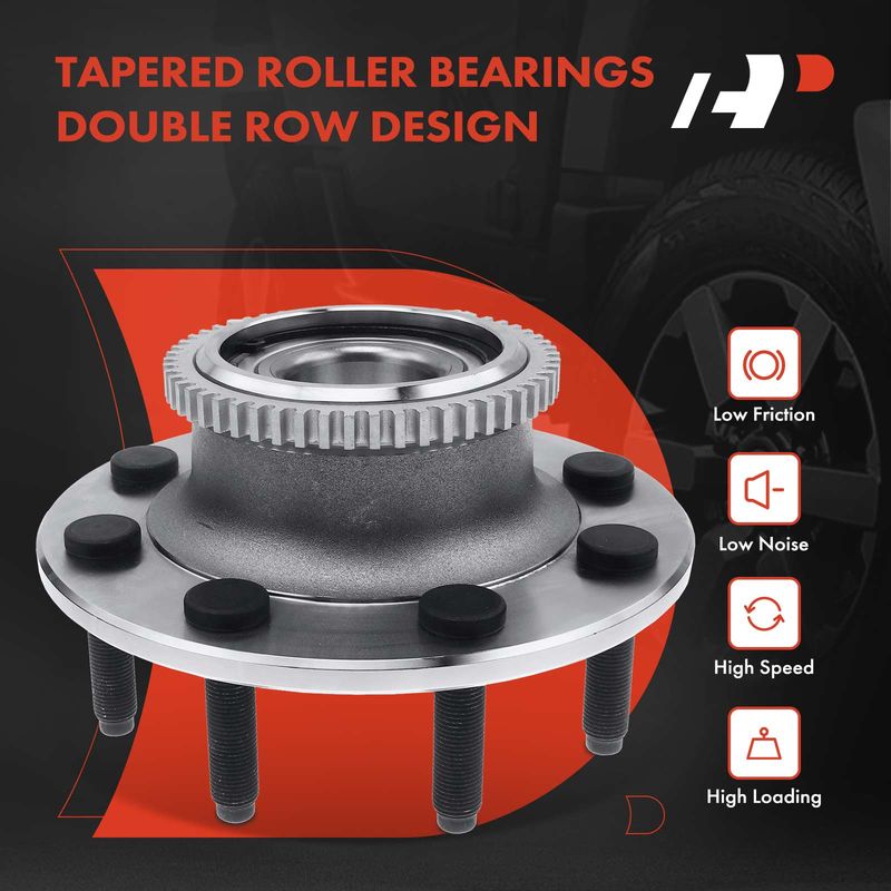 Front Driver or Passenger Wheel Hub Bearing for Ram 2500 3500 Pickup 2000-2002