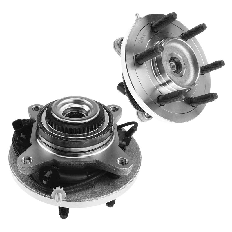 2x Front Wheel Bearing & Hub Assembly with ABS for Ford Expedition F-150 Lincoln Navigator