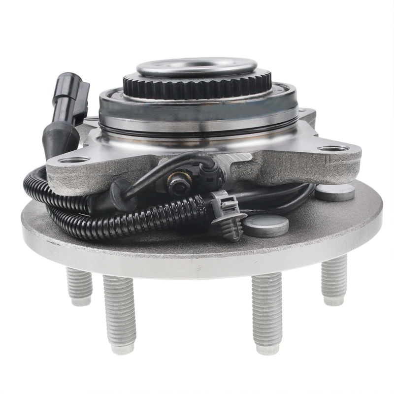 Front Left or Right Wheel Bearing & Hub Assembly w/ ABS Sensor for Ford F150 2004-2005 4WD
