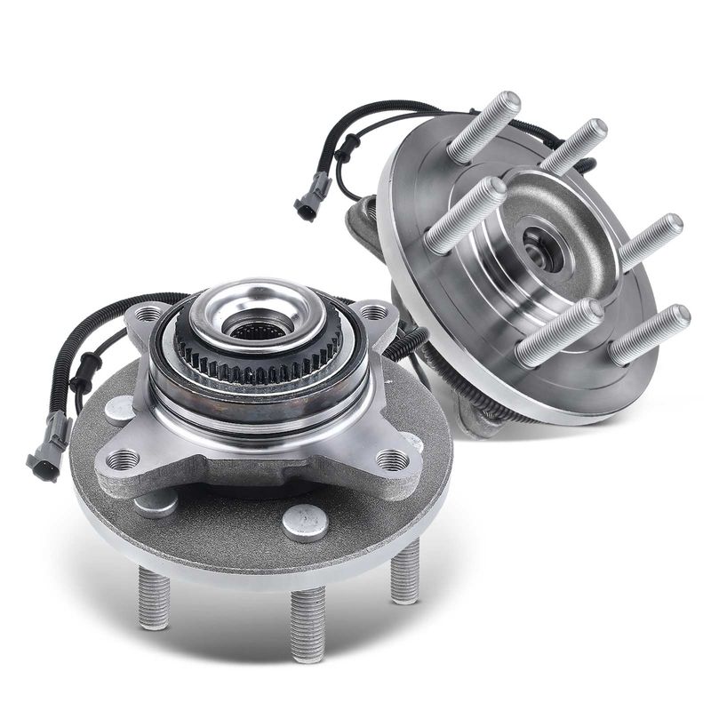 2x Front Wheel Bearing & Hub Assembly with ABS Sensor for Ford F-150 2017-2020 V6 3.5L