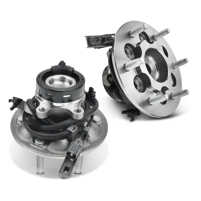 2x Front Wheel Bearing & Hub Assembly with ABS Sensor for Chevy Colorado GMC Canyon Isuzu