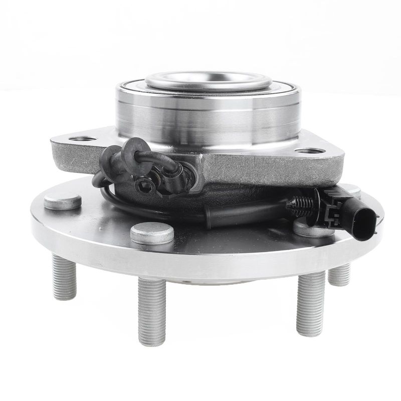 2x Front Wheel Bearing & Hub Assembly with ABS Sensor for Nissan Armada Titan 2012-2015