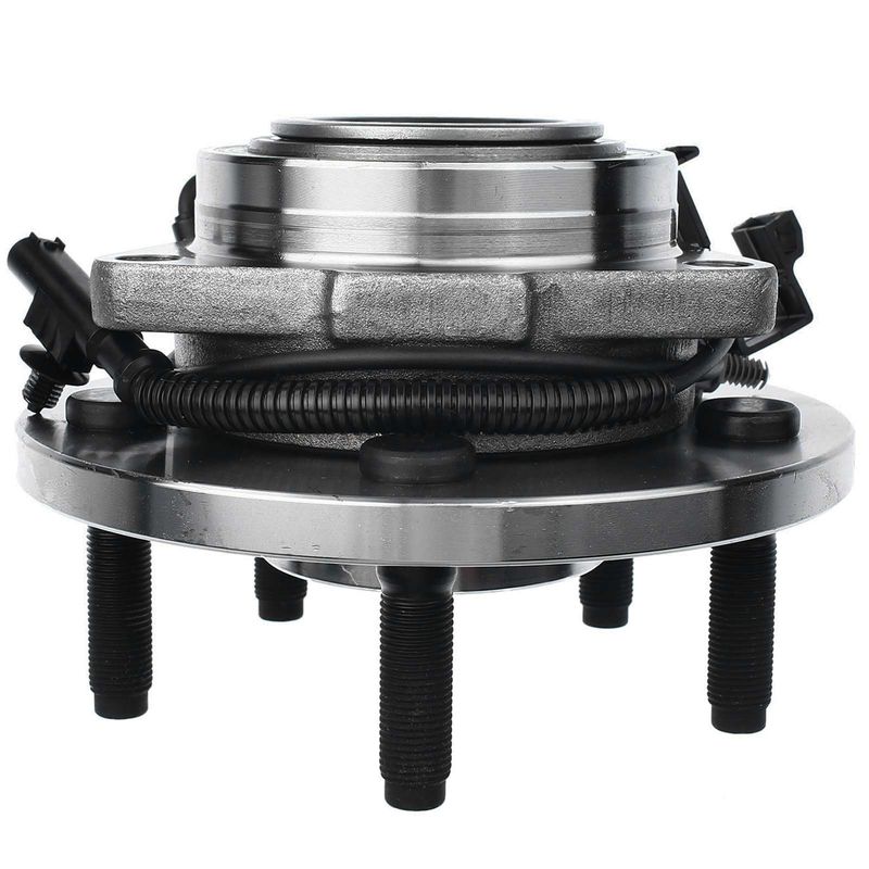 2x Front Wheel Bearing & Hub Assembly w/ ABS Sensor for Dodge Ram Dakota Mitsubishi Raider