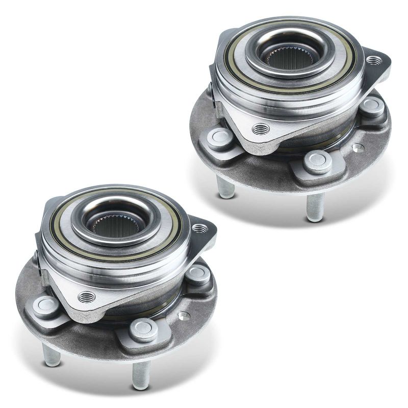 2x Front Wheel Bearing & Hub Assembly for Jeep Wrangler 18-20 Gladiator