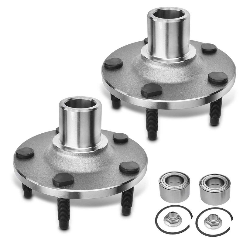 2x Front Wheel Bearing & Hub Assembly for Ford Escape 2001-2012 Mazda Tribute