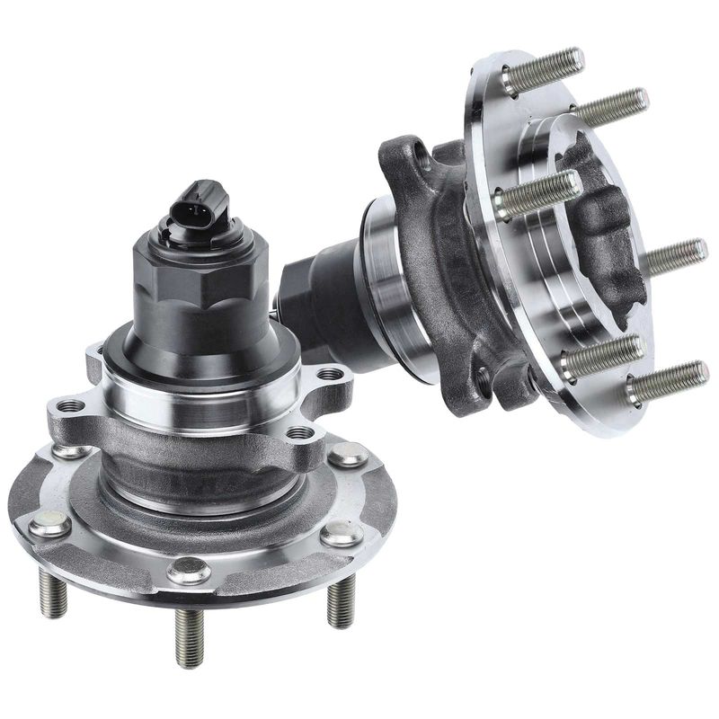 2x Front Wheel Bearing & Hub Assembly with ABS Sensor for Honda Passport Isuzu Rodeo Sport
