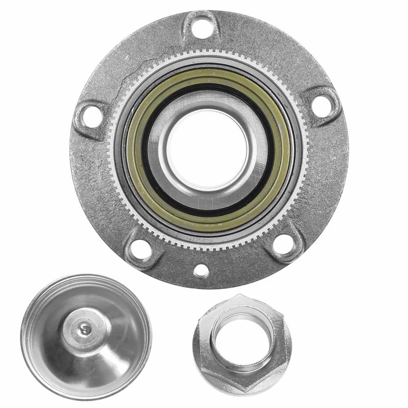 Front Driver or Passenger Wheel Bearing & Hub Assembly for BMW 528e 1982-1988 533i 535i