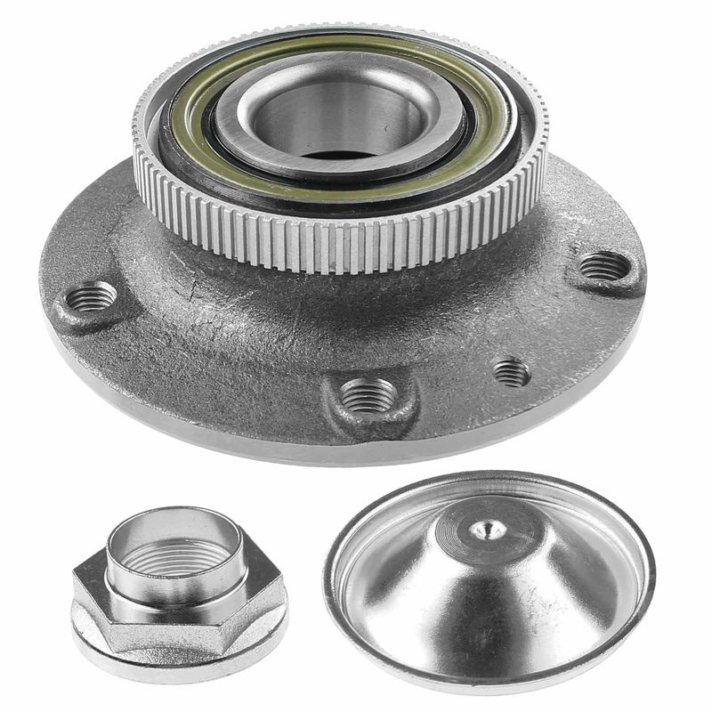 Front Driver or Passenger Wheel Bearing & Hub Assembly for BMW 528e 1982-1988 533i 535i