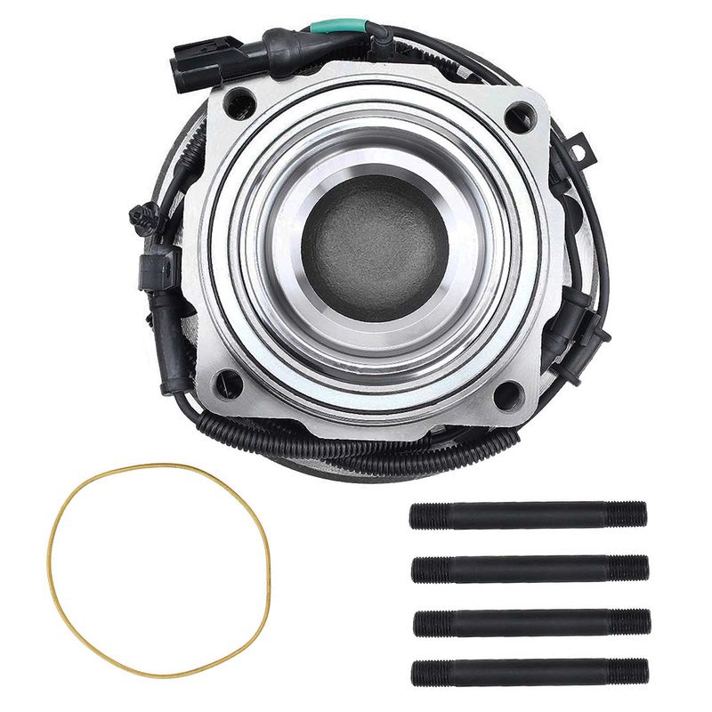 2x Front Wheel Bearing & Hub Assembly with ABS Sensor for Ford F-450 F-550 Super Duty 05-10