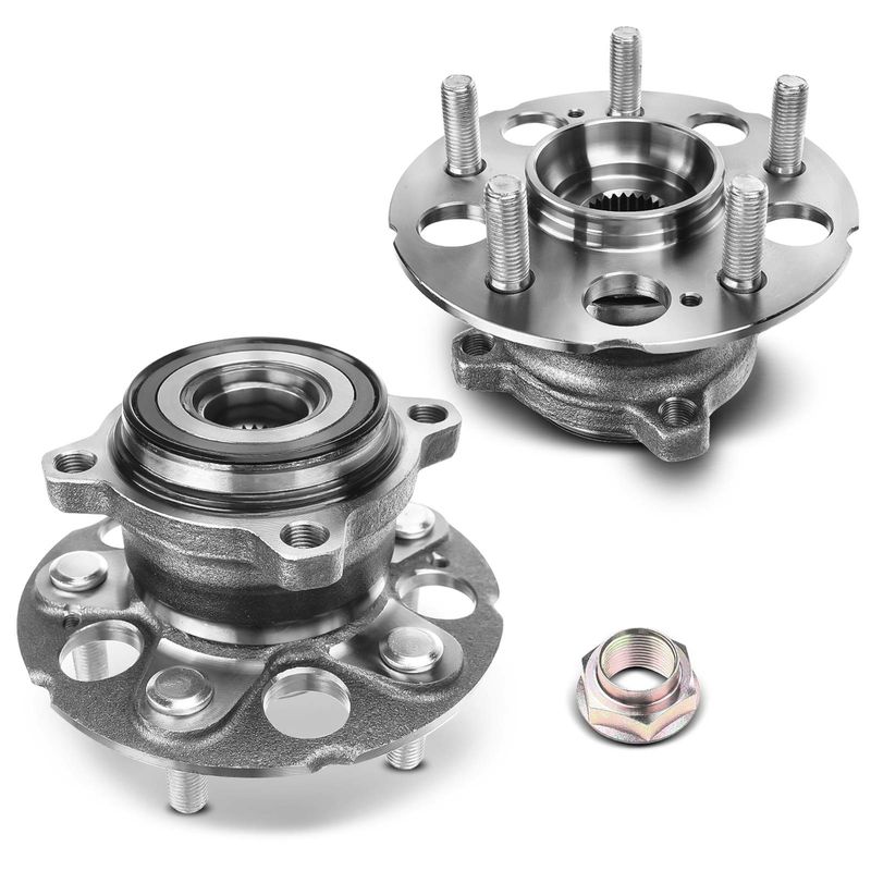 2x Rear Wheel Bearing & Hub Assembly for Honda CR-V 2007-2011 Acura RDX