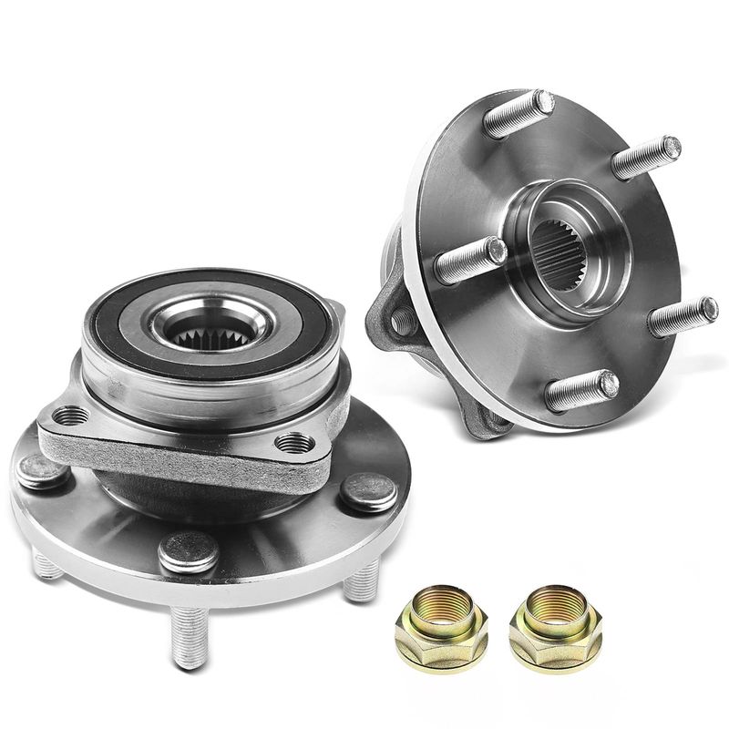 2x Wheel Bearing & Hub Assembly for Subaru Impreza 03-07 Forester Legacy Outback