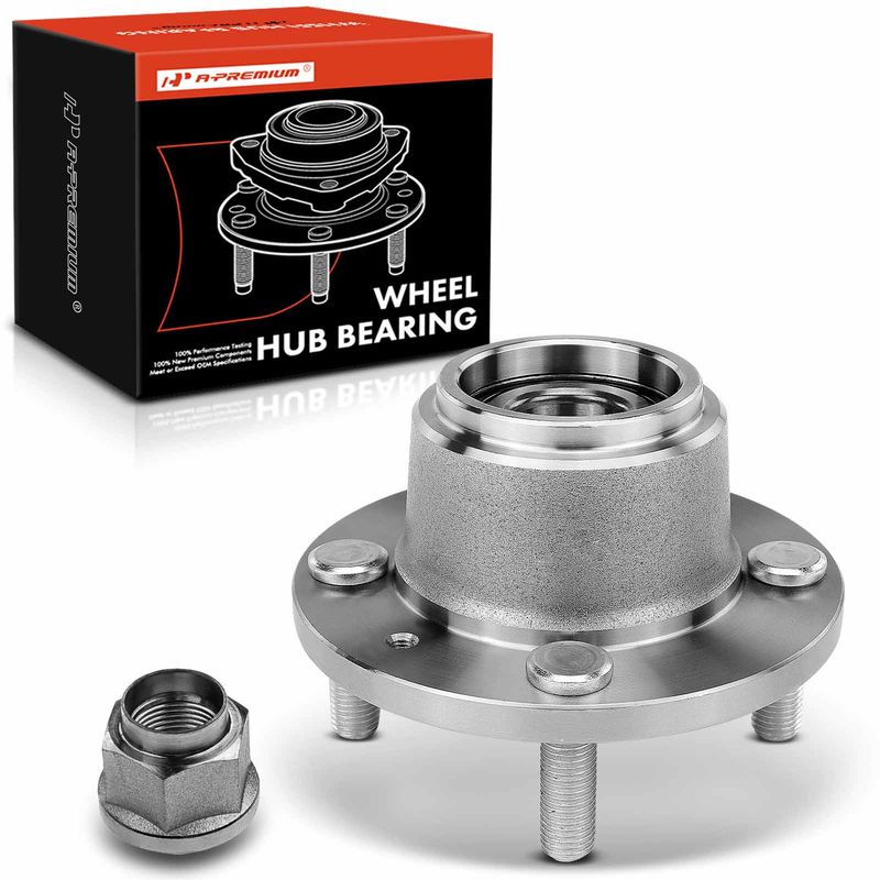 Rear Driver or Passenger Wheel Bearing & Hub Assembly for Chevy Aveo Aveo5 Pontiac Suzuki