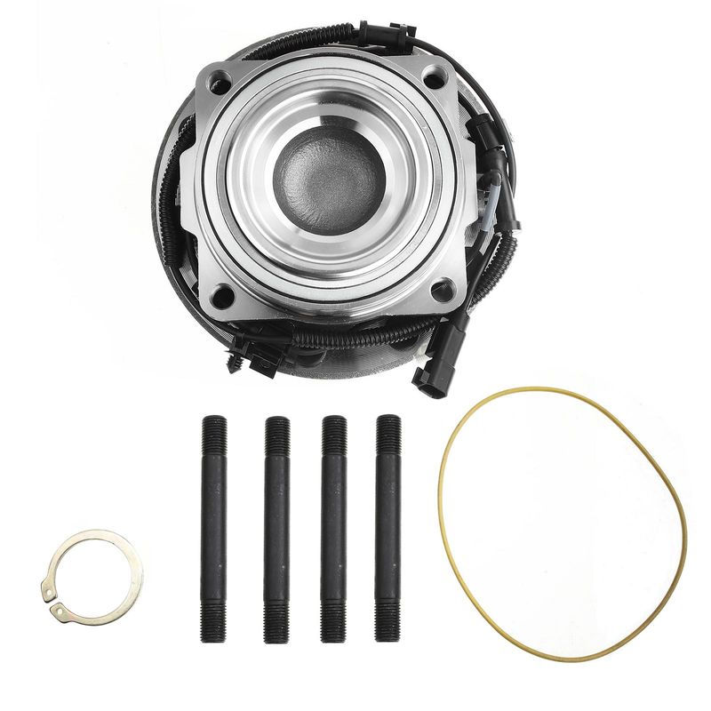 Front Left or Right Wheel Bearing & Hub Assembly w/ ABS Sensor for Ford F-450 Super Duty 2WD