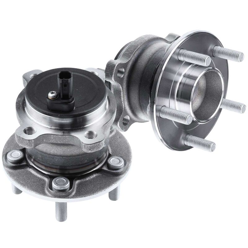 2x Rear Wheel Bearing & Hub Assembly with ABS for Ford C-Max Escape Lincoln MKC 13-19