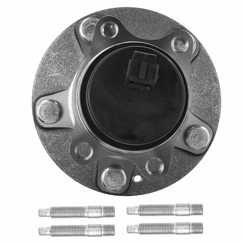 Rear Driver or Passenger Wheel Bearing & Hub Assembly with ABS Sensor for Kia Forte 10-13