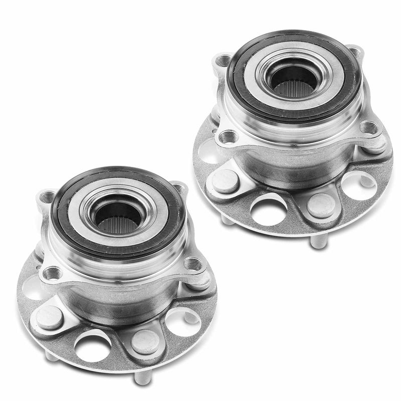 2x Rear Wheel Bearing & Hub Assembly for Acura MDX 2014-2016 3.5L AWD