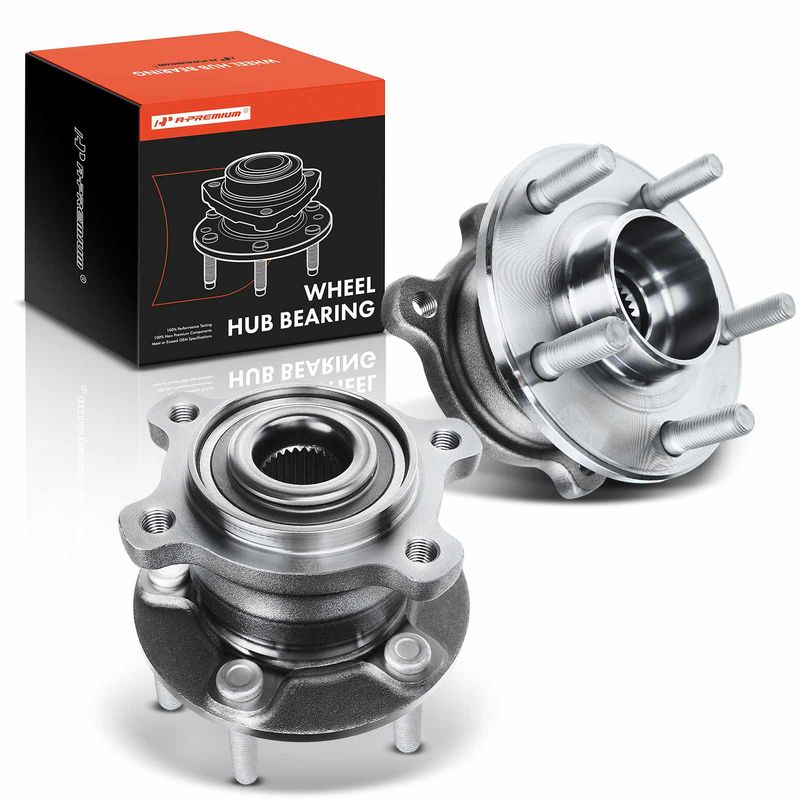 2x Rear Wheel Bearing & Hub Assembly for Ford Escape 13-18 Lincoln MKC 15-19 AWD