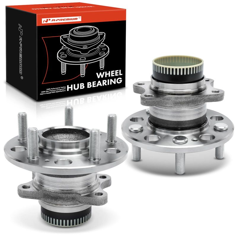 2x Rear Wheel Bearing & Hub Assembly for Hyundai Tucson Kia Optima Sportage FWD