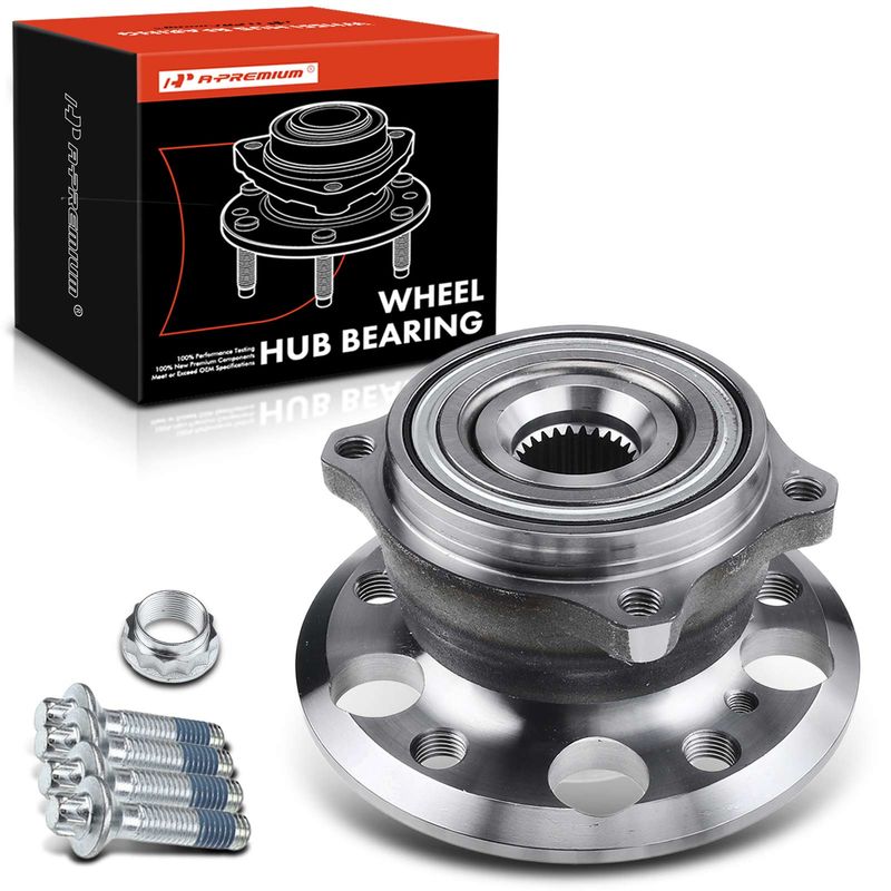 Rear Driver or Passenger Wheel Bearing & Hub Assembly for Mercedes-Benz E350 E500 E550