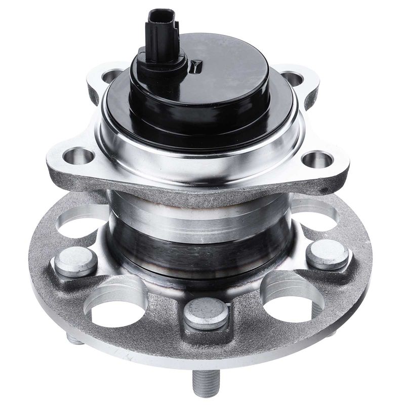 2x Rear Wheel Bearing & Hub Assembly with ABS Sensor for Toyota Highlander 2008-2013 FWD