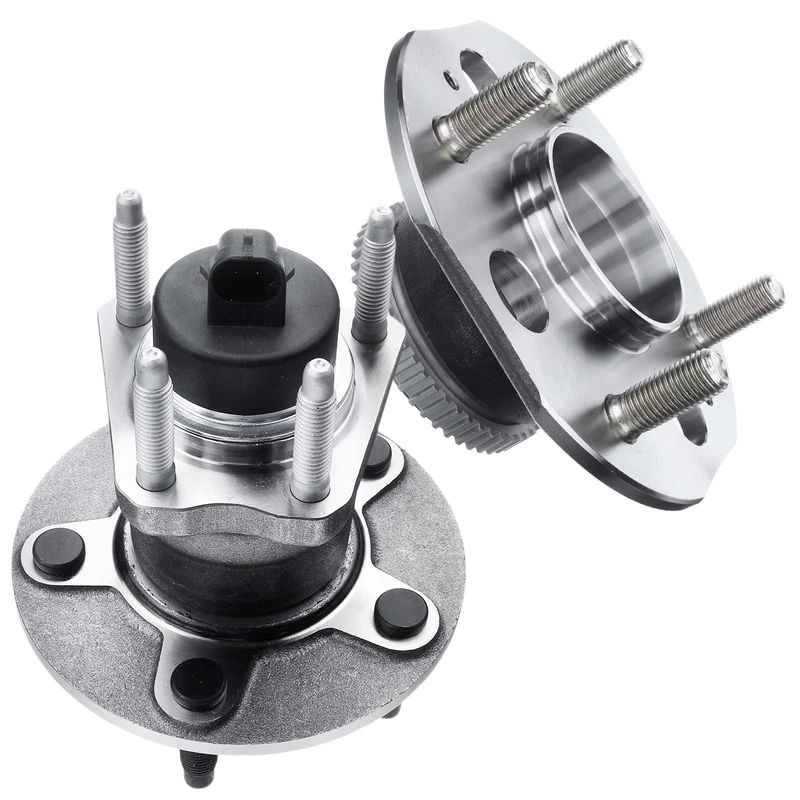 2x Rear Wheel Bearing & Hub Assembly with ABS Sensor for Chevy Cobalt 05-10 Pontiac