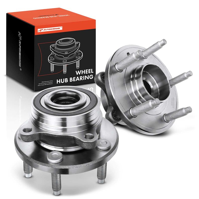 2x Front or Rear Wheel Bearing & Hub Assembly for Ford Edge Taurus Lincoln MKT