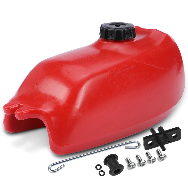 Red Fuel Tank with Cap & without Fuel Petcock for Honda ATC70 1978-1985 ATC70K