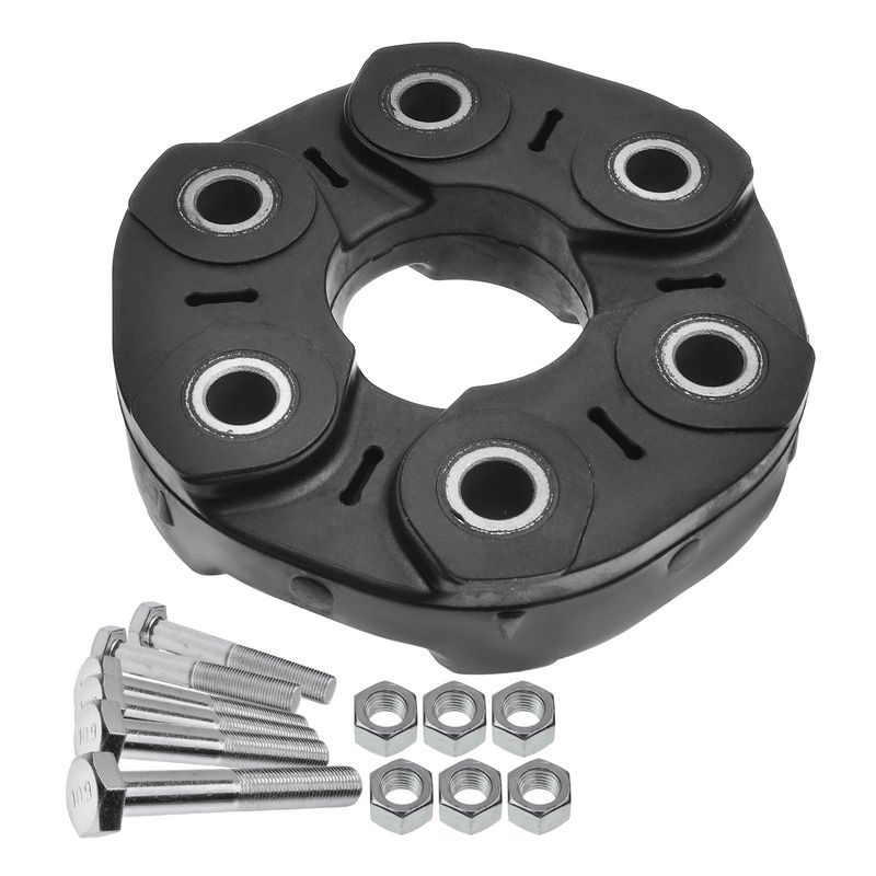 Driveshaft Coupler Flex Joint with Bolts for BMW 525i Jaguar Rolls-Royce Volvo