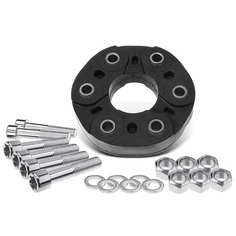 Front or Rear Driveshaft Coupler Flex Joint with Bolts for Mercedes-Benz SLK350