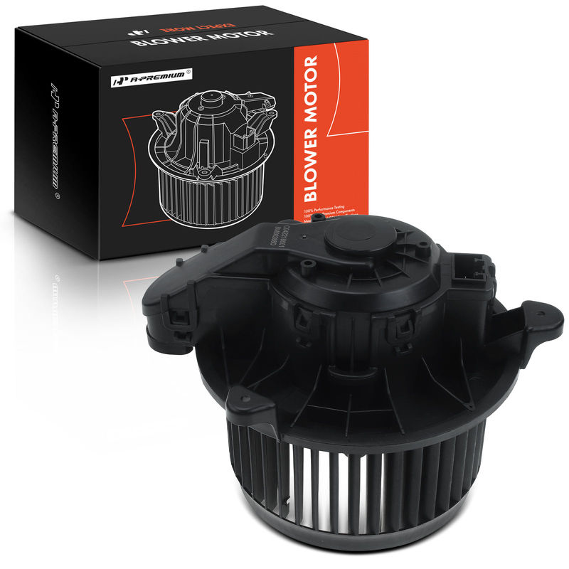 Front HVAC Blower Motor with Wheel for Ford Fiesta 2011-2019 1.0L 1.6L