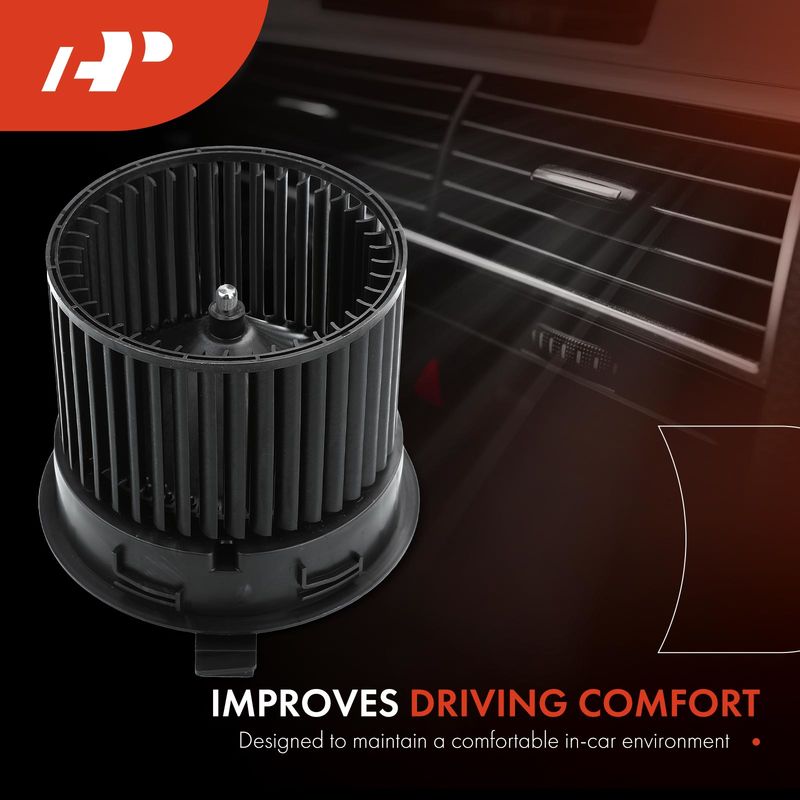 Front HVAC Blower Motor with Wheel for Nissan Cube 09-14 Juke 11-17 LEAF 11-12