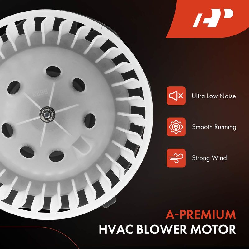 HVAC Heater Blower Motor with Fan Cage for Chevrolet C1500 C3500HD 01-02