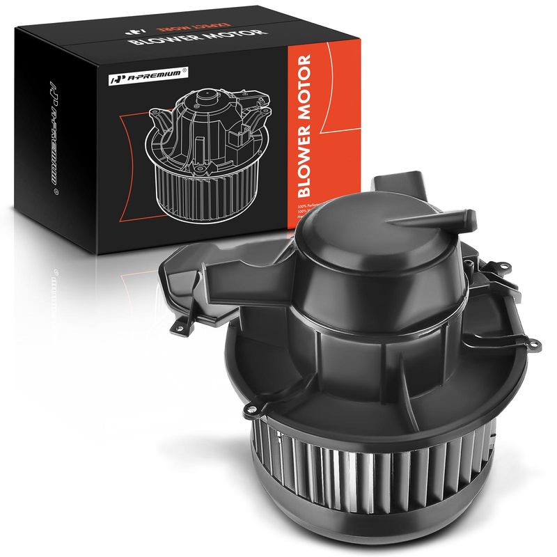 A/C Heater Blower Motor with Fan Cage for Volvo S60 2001-2009 S80 1999-2006 V70