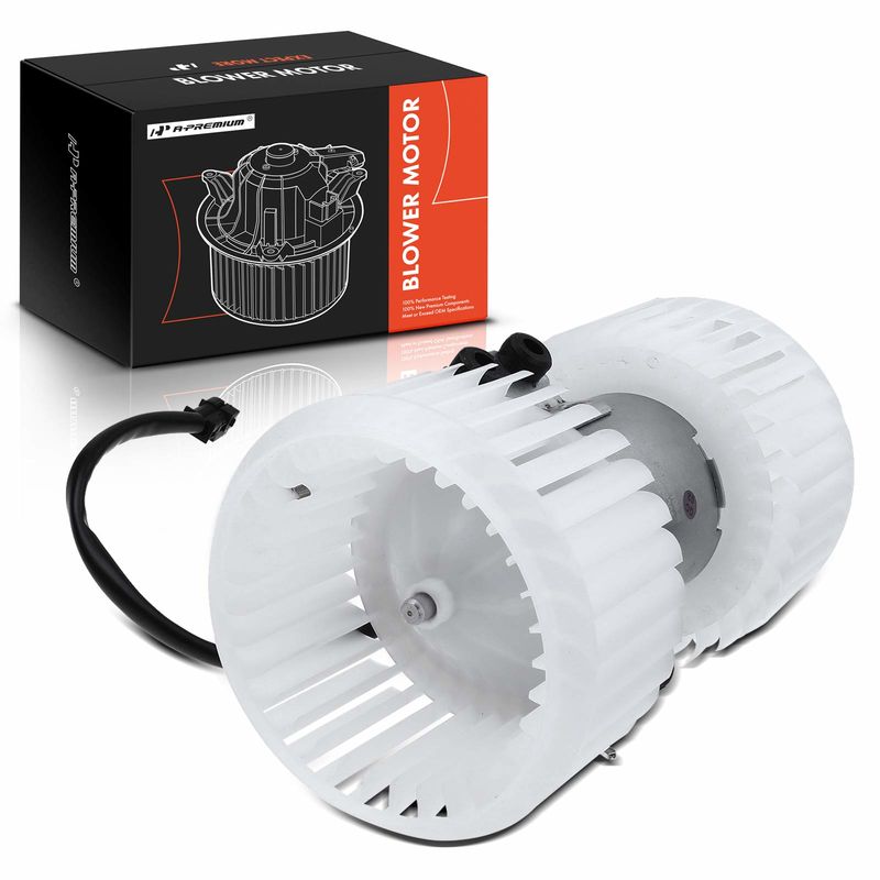 HVAC Heater Blower Motor with Fan Cage for BMW E39 525i 530i 2001-2003 E53 X5