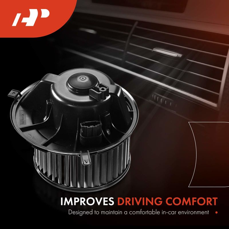 HVAC Heater Blower Motor with Fan Cage for VW CC Golf Jetta Passat Tiguan