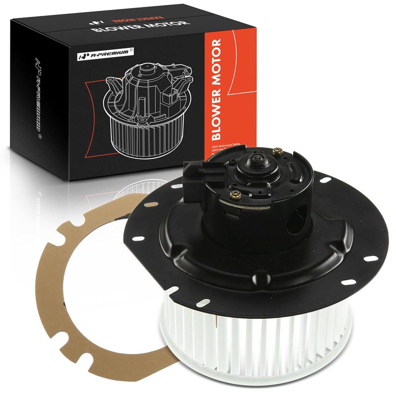 Rear HVAC Heater Blower Motor with Fan Cage for Ford E-150 E-250 E-350 E-450
