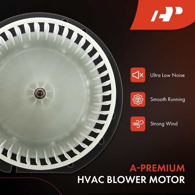Rear HVAC Heater Blower Motor with Fan Cage for Ford E-150 E-250 E-350 E-450