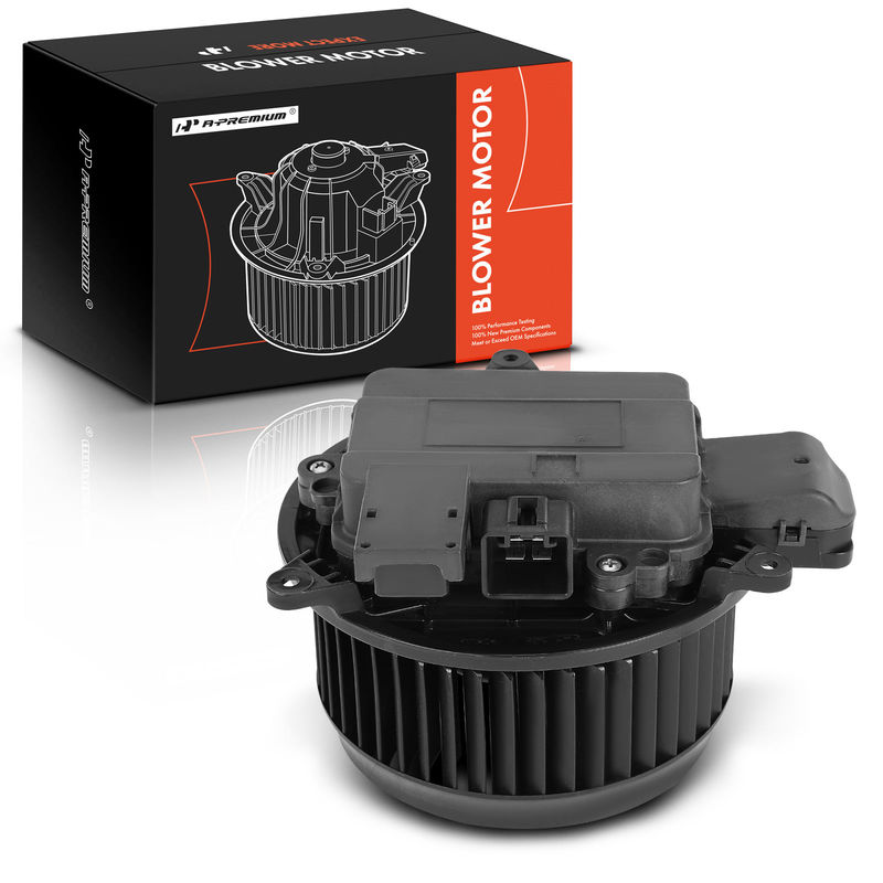 Front HVAC Heater Blower Motor With Fan Cage for Ford F-150 F-250 Super Duty